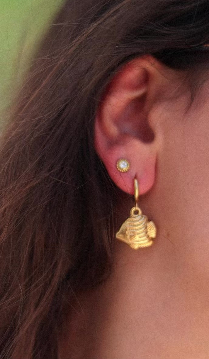 Brincos Celeste